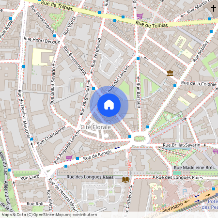 Appartement à louer rue Boussingault, Paris 13ème
