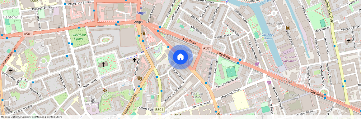 Friend Street, Angel, EC1V