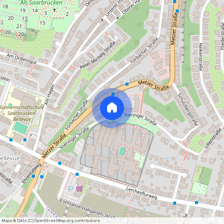 Stieringerstrasse 7, 66119 Saarbrücken-Mitte - Alt-Saarbrücken