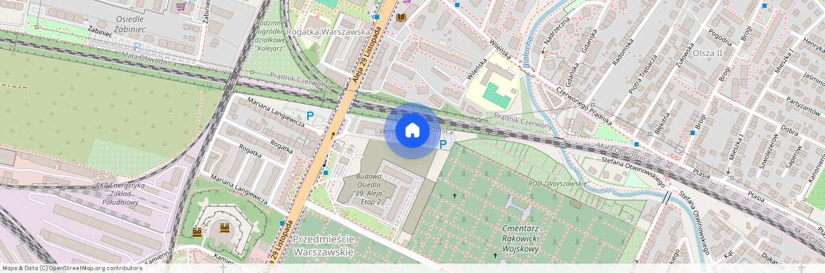 al. 29 Listopada, Przedmieście Warszawskie, Stare Miasto, Kraków, małopolskie