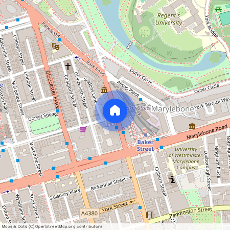 Baker Street, Marylebone, London, NW1 6XE
