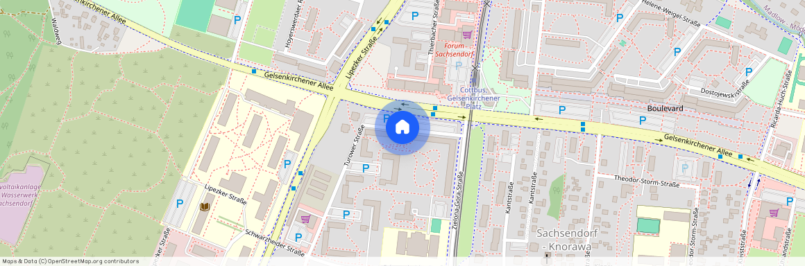 Turower Straße 9, 03048 Cottbus, Sachsendorf