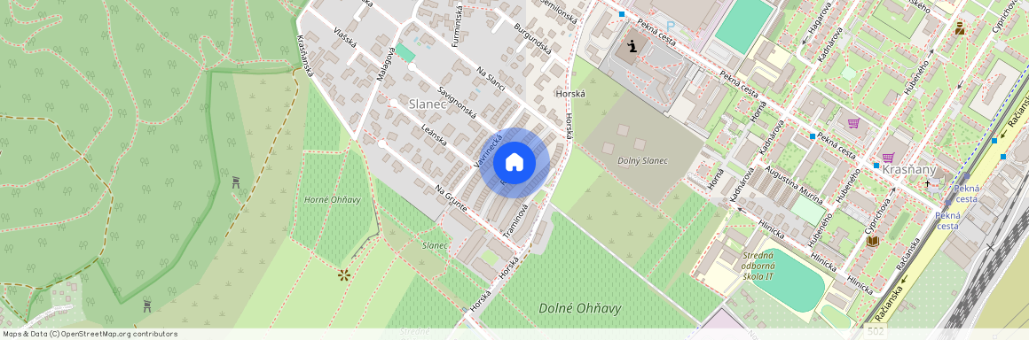 Rubínová, Bratislava-Nové Mesto, okres Bratislava III