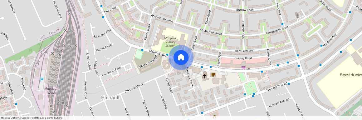 Manford Way, Ilford, London, IG7