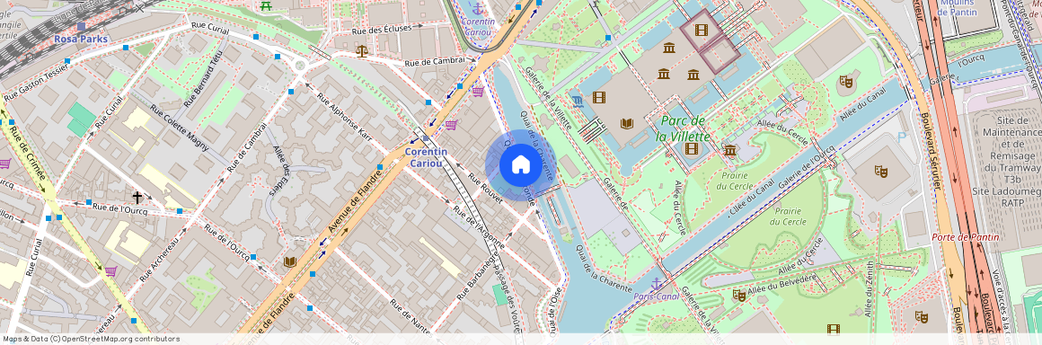 Quai de la Gironde, Francja, Paris