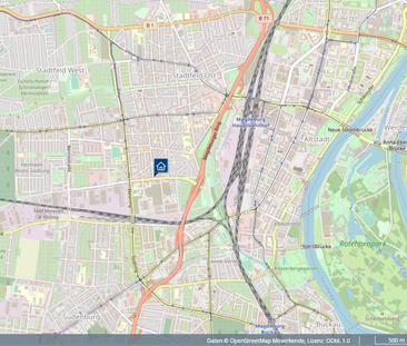 Helle 2-Raum-Wohnung mit großem Balkon in Stadtfeld Ost - Photo 3