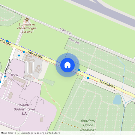 ul. Nowatorów, Kokoszki, Gdańsk, pomorskie