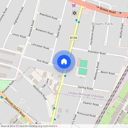 Brownlow Road, Bounds Green, London, N11