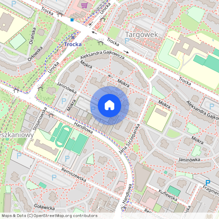 ul. Janinówka, Targówek Mieszkaniowy, Targówek, Warszawa, mazowieckie