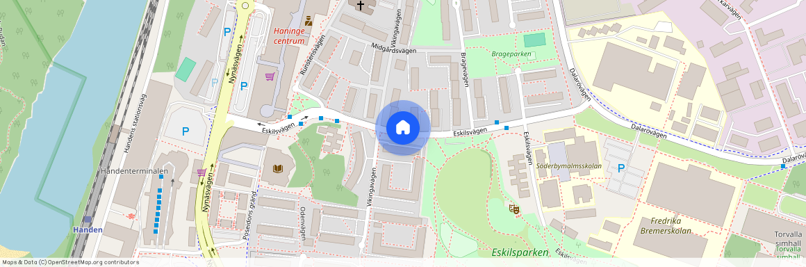 Eskilsvägen, Handen