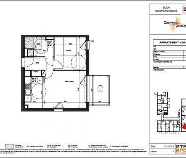Appartement 2 pièces – 44 m² environ à Chantepie (ref : G75304) - Photo 2