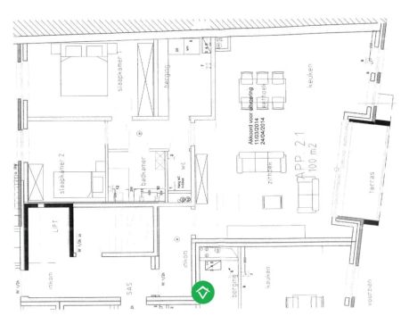 Charmant 2-slaapkamerappartement met garage en extra berging aan markt Kortemark - Foto 3