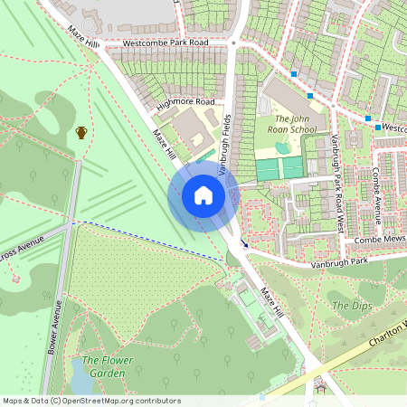 Maze Hill Entrance, London, SE3