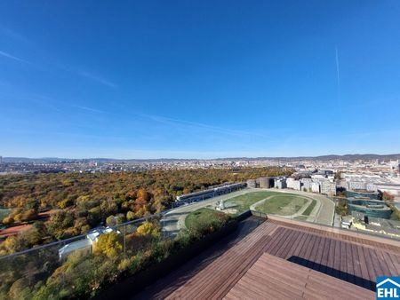 GRÜNBLICK im "Viertel Zwei" ! Exklusive 4-Zimmerwohnung mit 20 m² Loggia - Photo 4
