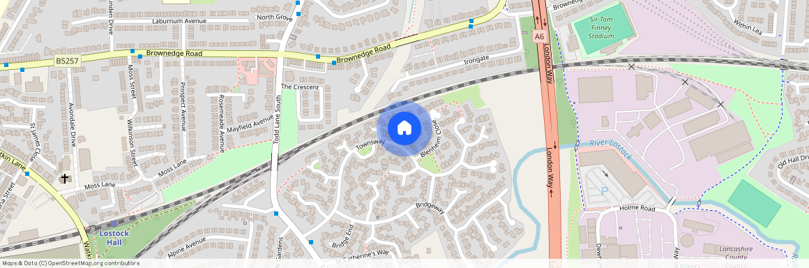 Malvern Close, Preston PR5