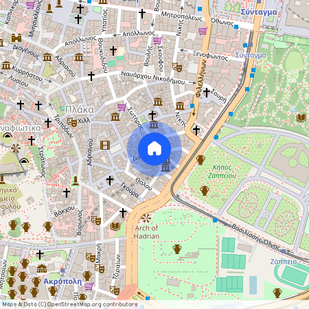 Δαιδάλου, 7 105 58 Αθήνα, Πλάκα (Αθήνα - Κέντρο)