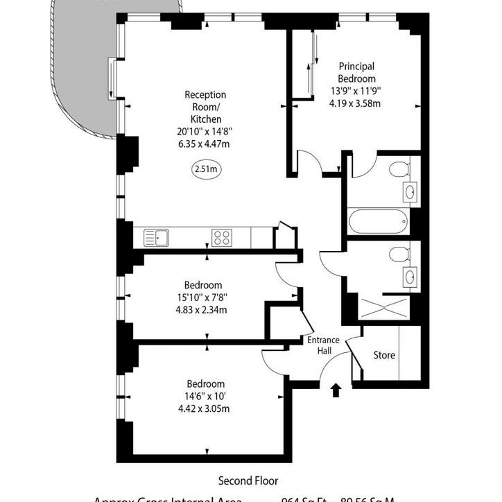 3 bedroom flat to rent - Photo 1