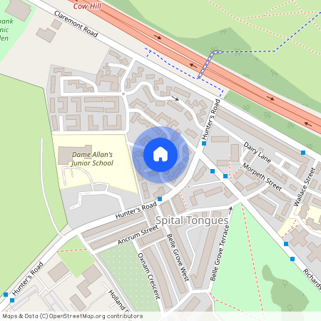 Hunters Place, Spital Tongues, Newcastle Upon Tyne, NE2