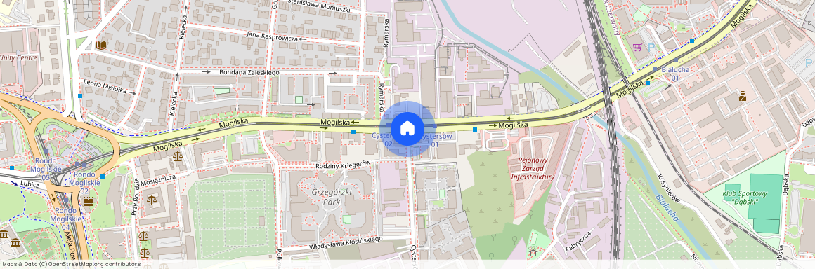 ul. Cystersów, Grzegórzki, Grzegórzki, Kraków, małopolskie