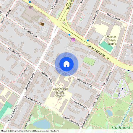 Albrechtstr., 12167 Berlin-Bezirk Steglitz-Zehlendorf, Germany