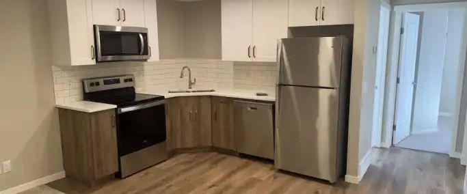Brand New, available immediately, Beautiful 2-bedroom, 1-bathroom basement suite | Mercado Cres SE, Calgary - Photo 1