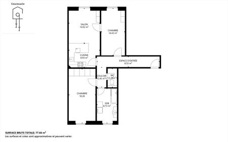 4.5 Zimmer, 1. Stock - Foto 2