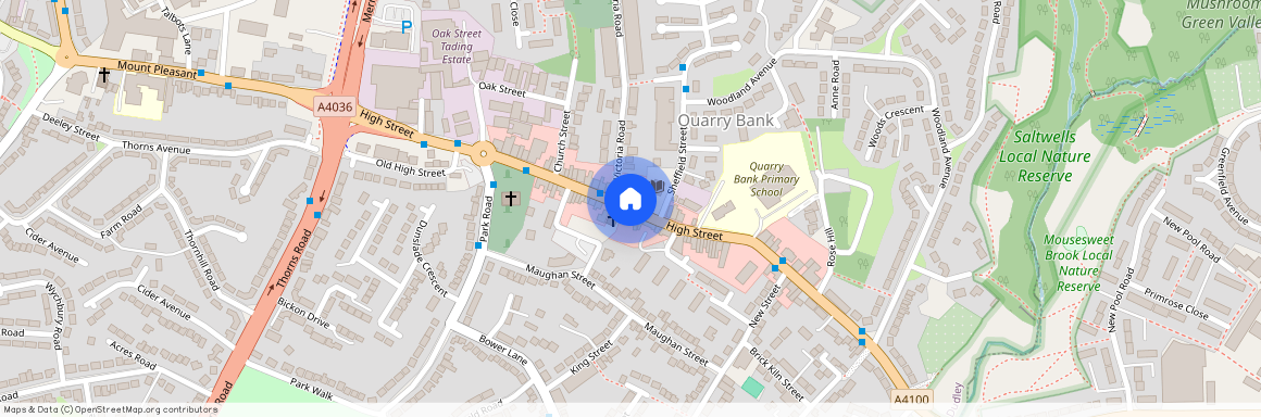 High Street, Quarry Bank, BRIERLEY HILL