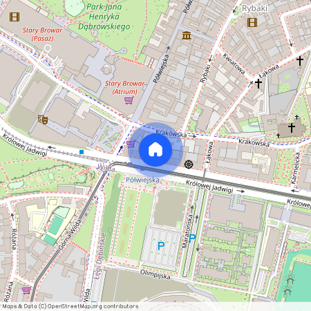 ul. Królowej Jadwigi, Centrum, Stare Miasto, Poznań, wielkopolskie