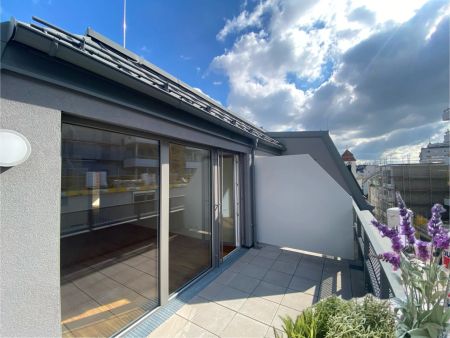 Sonnige 2 Zimmerwohnung mit Dachterrasse - 1 bedroom Apartment with terrace TRAUM ERSTBEZUG - Photo 4