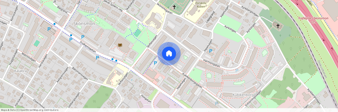 Skönsmon, Sundsvall, Västernorrland, Kubikenborgsgatan 5 B