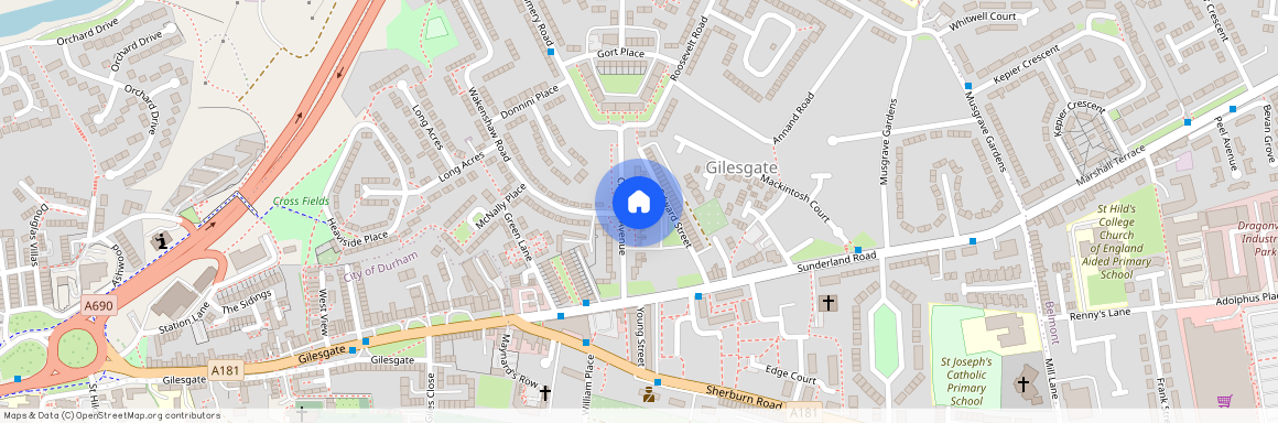 Churchill Avenue, Gilesgate, DH1