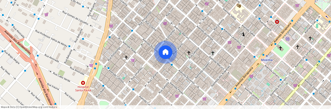 Avenida Rouxinol, 533, Moema, São Paulo, São Paulo, 04516-000