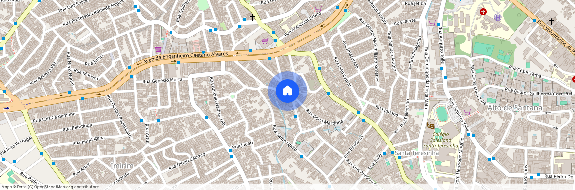 Rua Dona Martinha - Santa Terezinha - São Paulo