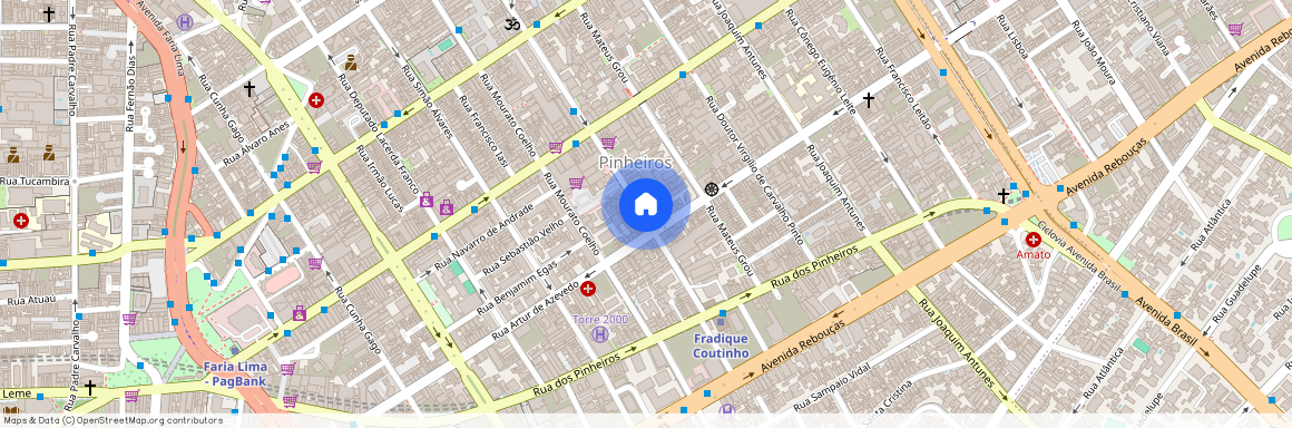Rua Fradique Coutinho, 236, Pinheiros, São Paulo - SP, 05416-000, Brazil