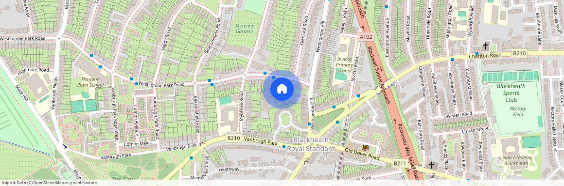 Westcombe Park Road London SE3