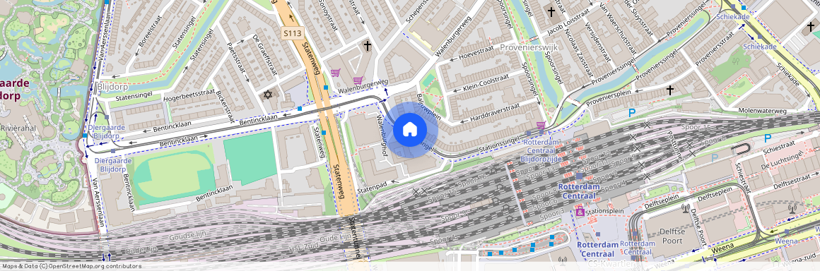 Provenierswijk, 3033 HH, Stationssingel, Rotterdam