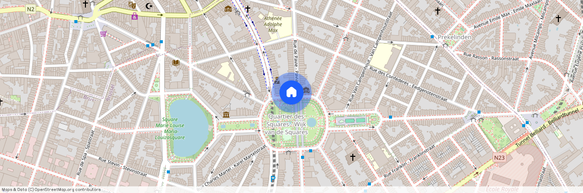 Square Ambiorix 0, Brussel