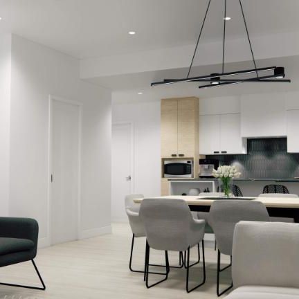 Unique 5 1/2 - 1255 p.c. - Unité de coin - Tout inclus - Photo 1