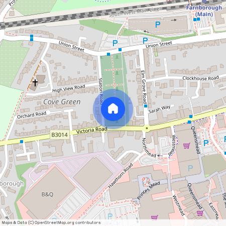 Elm Grove Road, Farnborough, GU14