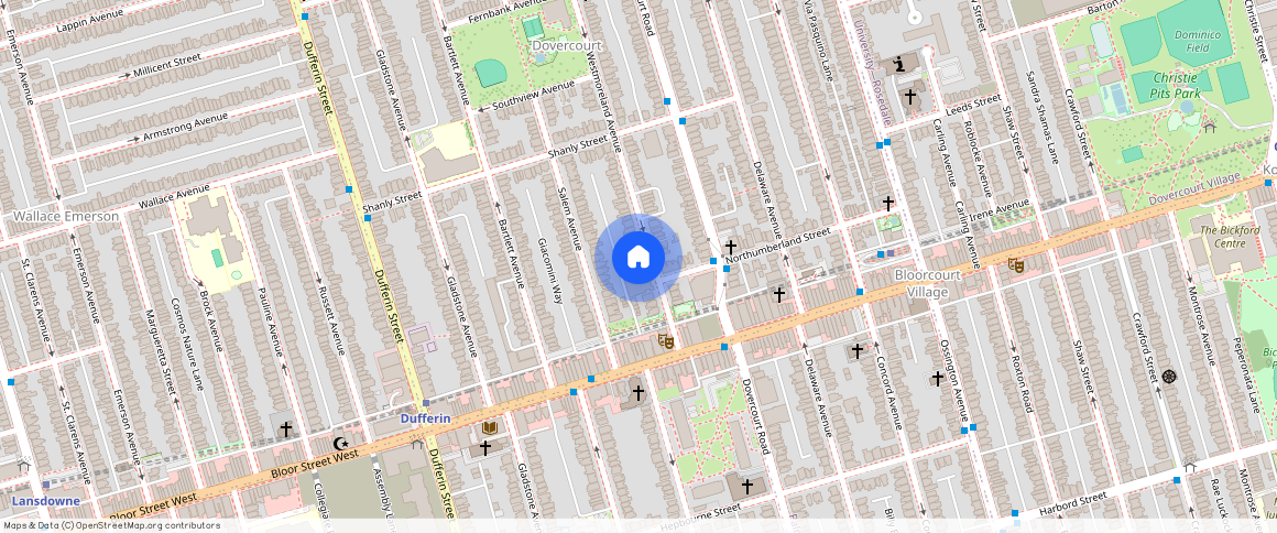 ** Westmoreland Avenue #D, Toronto, Dovercourt-Wallace Emerson-Junction