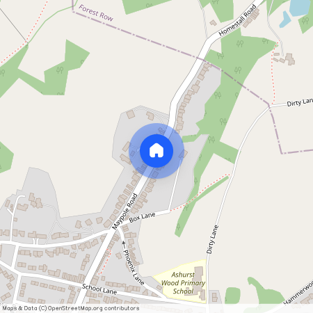 Maypole Road, Ashurst Wood, East Grinstead, West Sussex, RH19