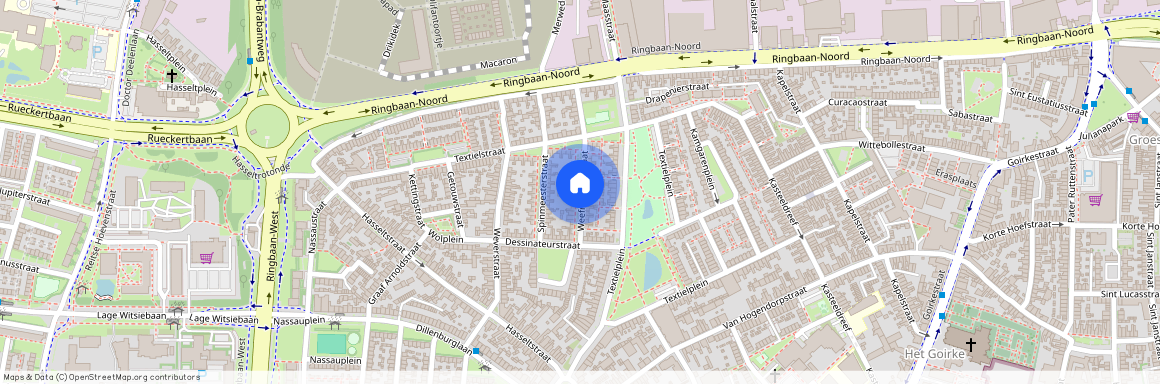 Textielbuurt West, 5046 TD, Weefmeesterstraat, Tilburg