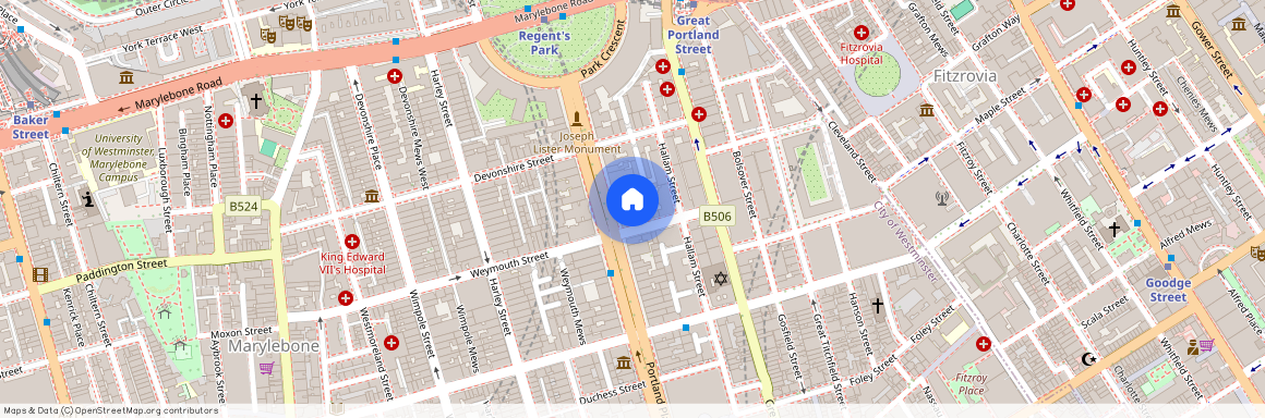 Hallam Court, 77 Hallam Street, W1W