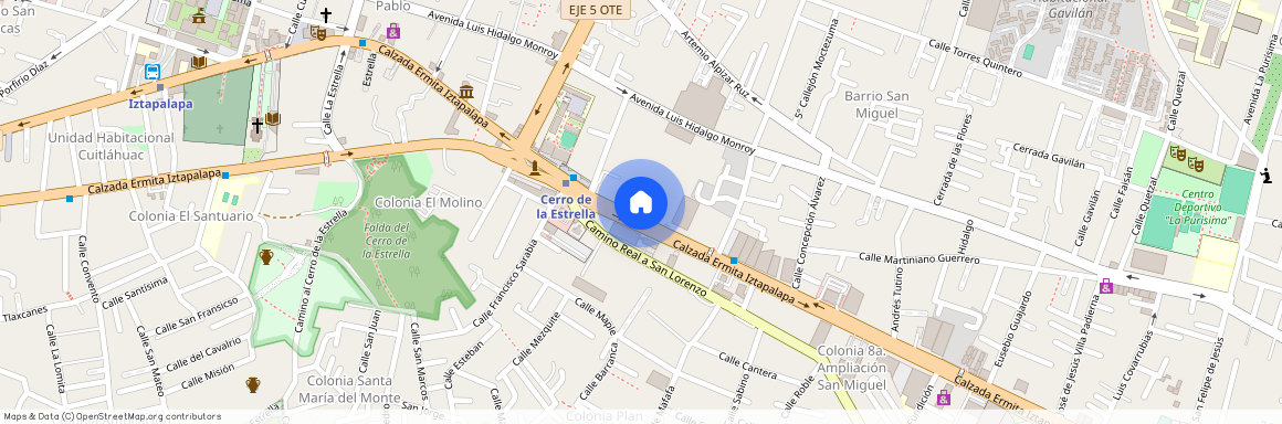 Ermita Iztapalapa 1500, Colonia San Miguel, C.P. 09360, Df / Cdmx