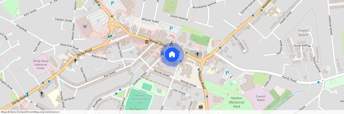 Market Place, Heanor, DE75