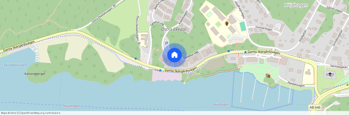 Gezelius väg, Gustavsberg