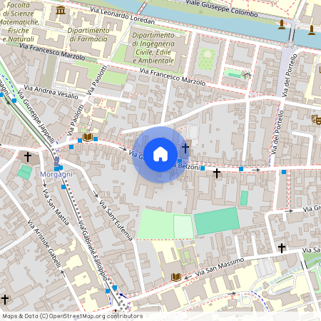 Via Giambattista Belzoni, Padova, Veneto 35121