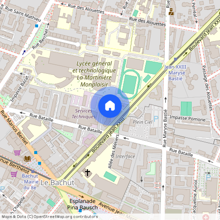 50 BOULEVARD JEAN XXIII, LE BERNIN, LYON 8EME ARRONDISSEMENT Les Alouettes-Bachut