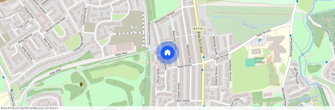 2 bed lower flat to rent in NE32