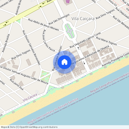Avenida Juscelino Kubitschek De Oliveira, 1224, Solemar, Praia Grande - SP, 11706-440, Brazil